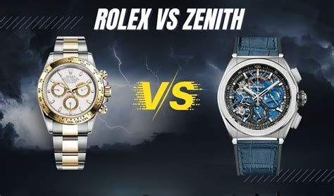 rolex vs non zenith